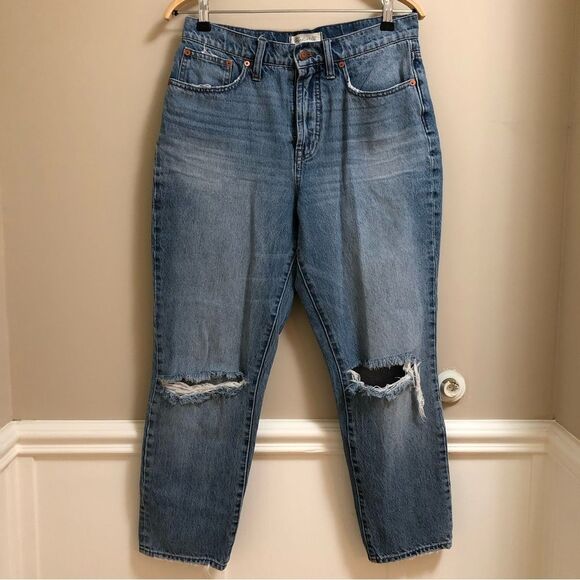 Madewell The Perfect Vintage Distressed Jeans Size 29 - Picture 1 of 10